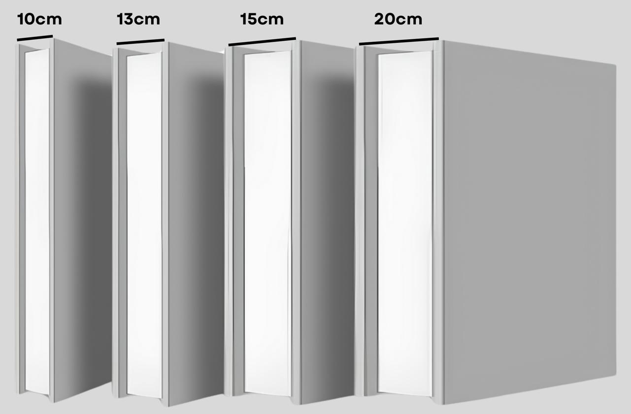 Painéis Blocok de 10, 13, 15 e 20 cm